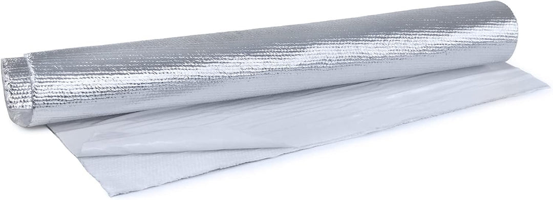 Auspuff Thermo Hitzeschutz Matte Alu Keramik selbstklebend 1,5mm 50cmx50cm 500°C