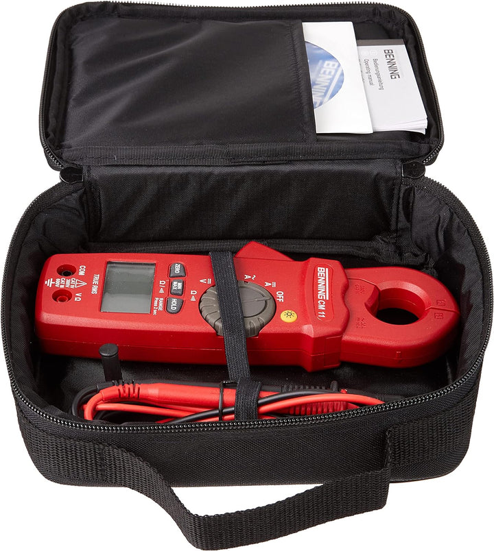 Benning 044067 cm 11 True RMS Milliampere-Stromzangen-Multimeter Single, Single