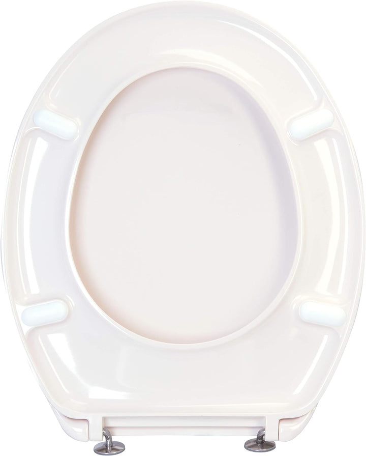 Cornat WC-Sitz "Cetina" - Schlichter Look in pergamon - Pflegeleichter Duroplast - Unifarbenes Desig