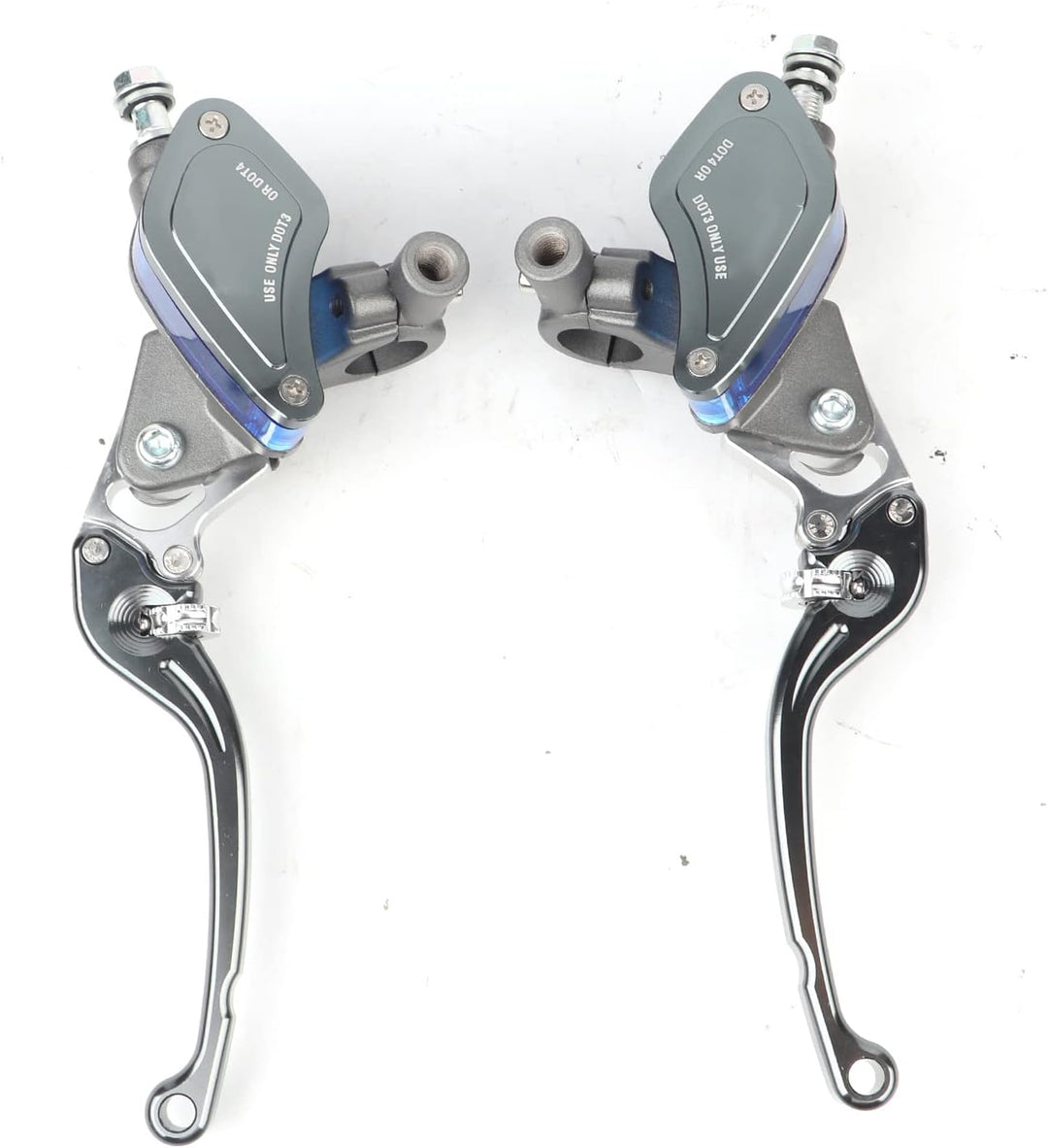 Motorradhydraulische Bremspumpe Paar 22-mm-CNC-Kupplungsgeberzylinderhebel einstellbar für Ersatztei