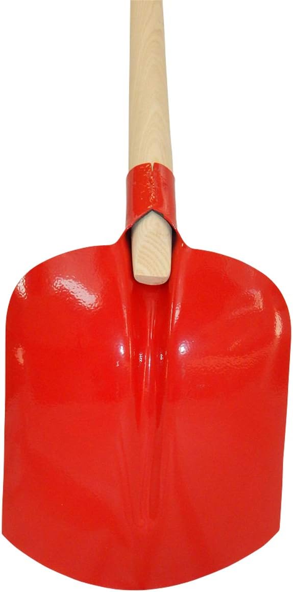 SHW-FIRE Autoschaufel - Gehärteter Stahl, 63cm Stiel mit T-Griff, Ideal für den Notfall und den Tran