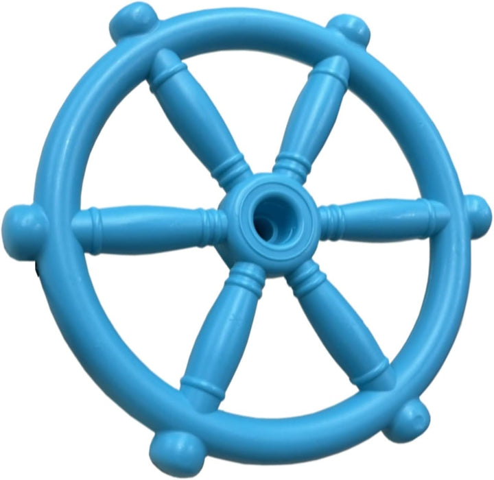 Spielturmzubehör Steuerrad + Teleskop Fernrohr + Handgriffe Spielhaus Piraten Set