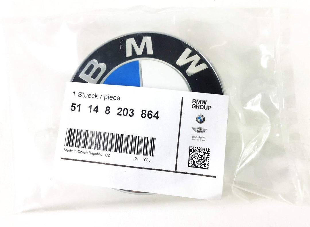 BMW Original Plakette Heckklappe