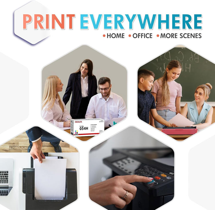 054H 054 Kompatibel für Canon i-SENSYS MF645Cx Toner für i-SENSYS MF643Cdw MF641Cw MF642Cdw MF644Cdw