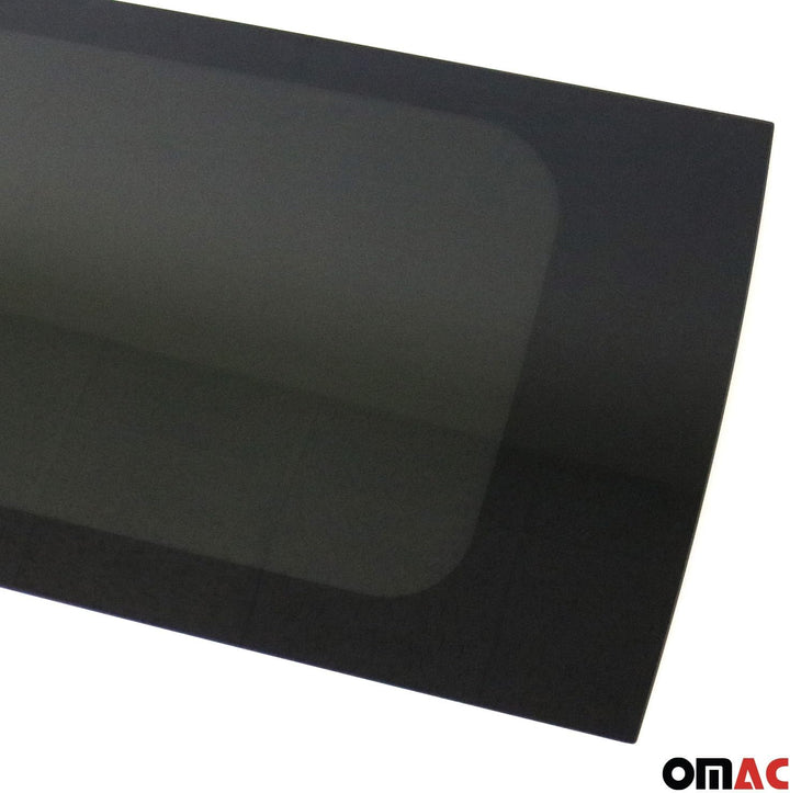 Seitenfenster Auto Fenster kompatibel mit Opel Vivaro 2001-2014 Schiebetür Links L2 | Auto Schwarz D