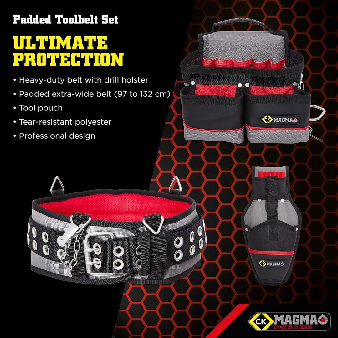 C.K Magma MAGMA MA2738 Hochwertiger Werkzeuggürtelsatz