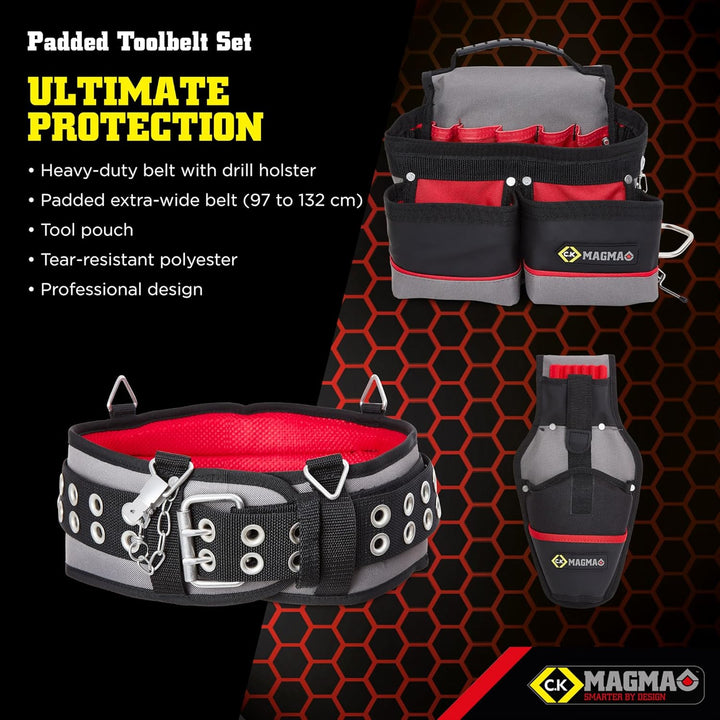 C.K Magma MAGMA MA2738 Hochwertiger Werkzeuggürtelsatz