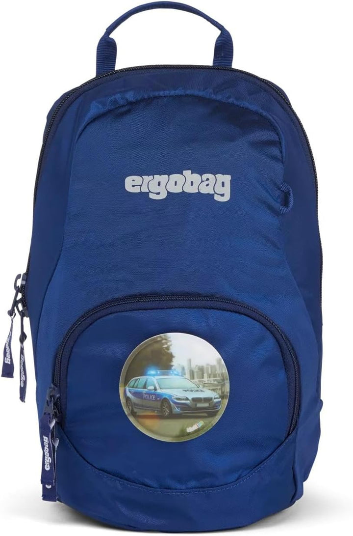 ergobag Ease Small Freizeitrucksack, Kindergartenrucksack, 6 Liter, 270 g Einheitsgrösse Bärni - Bla