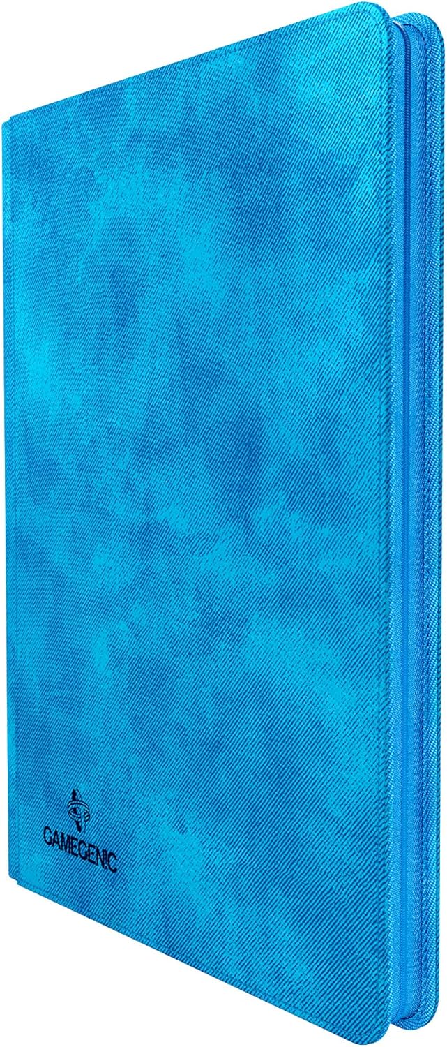 Gamegenic Zip-Up Album,Blue(18-Pocket), Blue