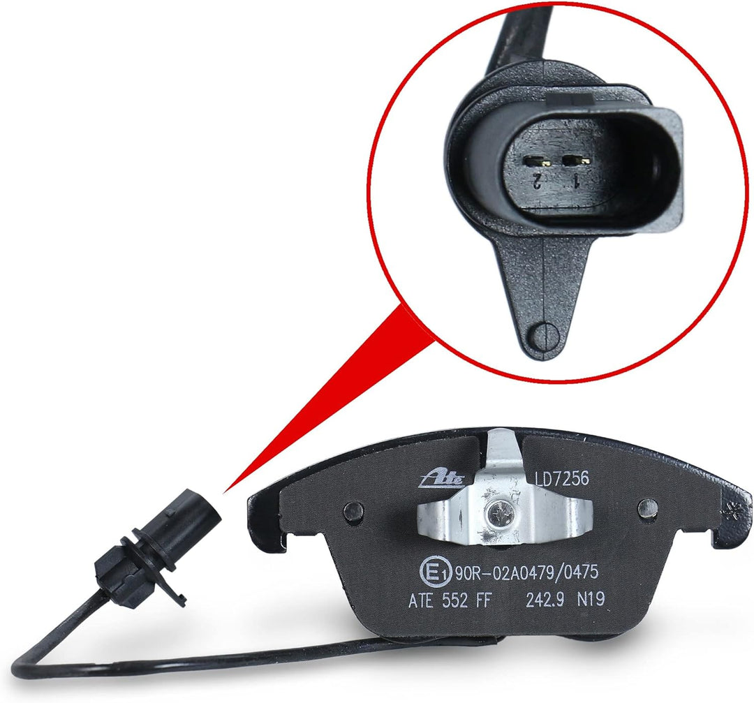 ATE 13.0470-7256.2 Bremsbelagsatz, Scheibenbremse