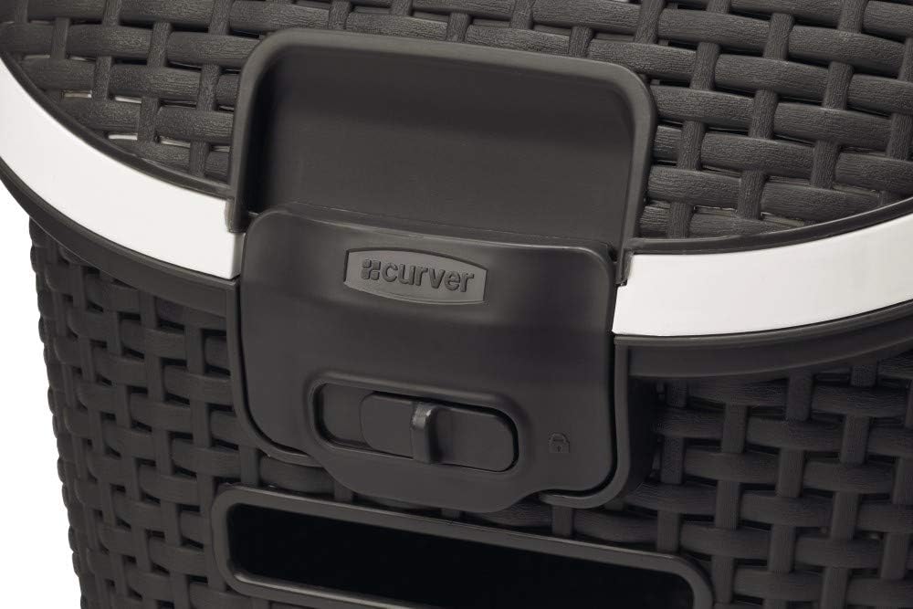 Curver Transportbox L: 51 cm B: 38 cm H: 33 cm anthrazit anthrazit 1 Stück (1er Pack), anthrazit 1 S