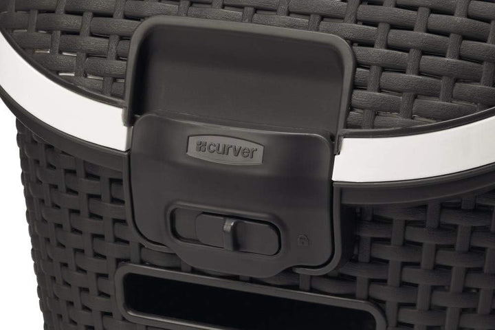 Curver Transportbox L: 51 cm B: 38 cm H: 33 cm anthrazit anthrazit 1 Stück (1er Pack), anthrazit 1 S