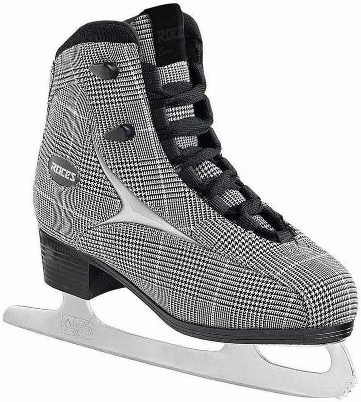 Roces Damen Schlittschuhe Brits 36 check black,whitesil, 36 check black,whitesil