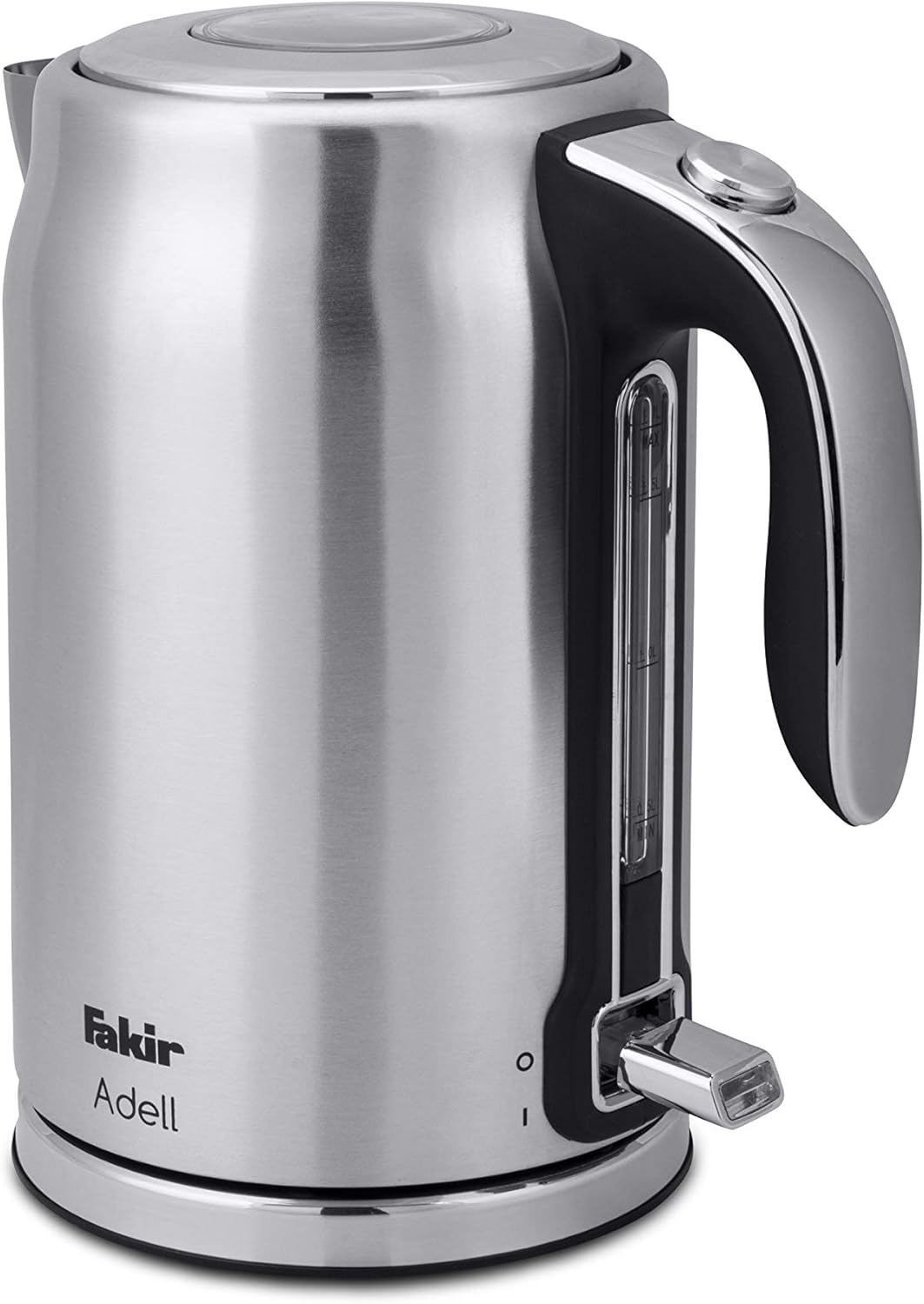 Fakir 4005001 Adell – Wasserkocher aus Edelstahl I Wasserkocher 1,7 Liter I,Langlebiger Wasserkocher