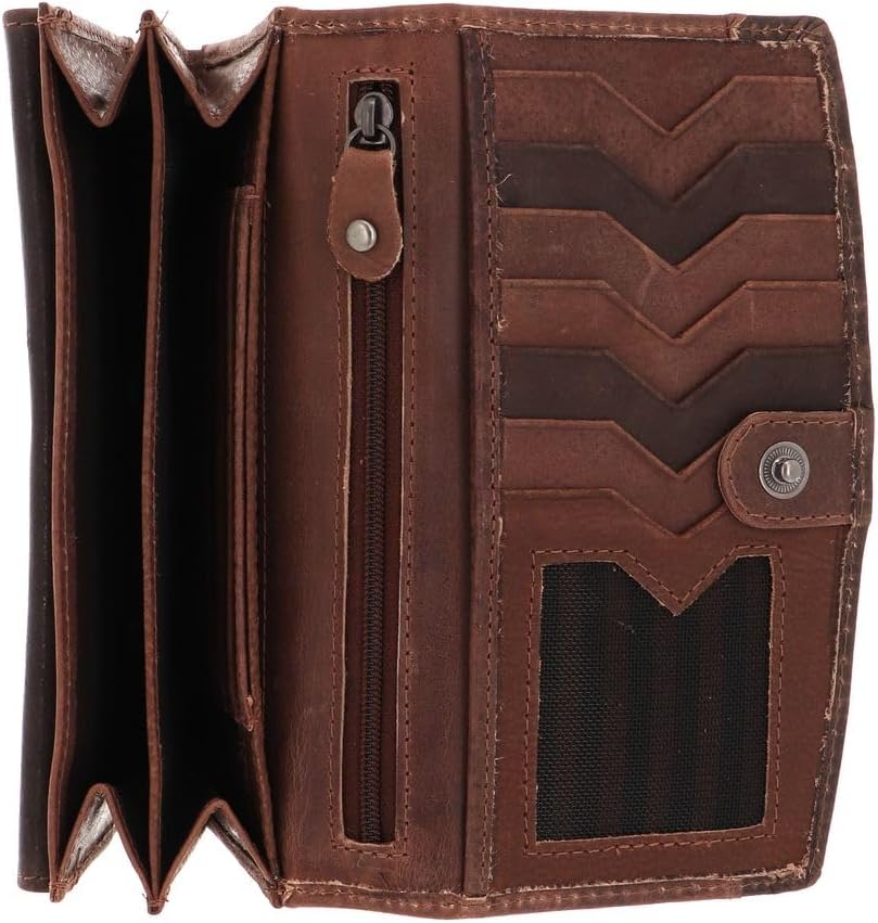 MUSTANG La Spezia Long Wallet Cognac