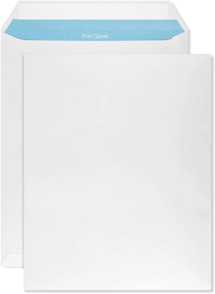 Netuno 250x Versandtasche Weiss DIN C4 229 x 324 mm 90g weisser Briefumschlag gross ohne Fenster haf