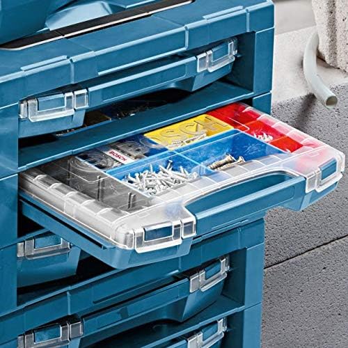 Bosch Sortimo i-Rack 3 Fach in Anthrazit für Werkzeugkoffer | Innovatives Transportsystem | Bosch We