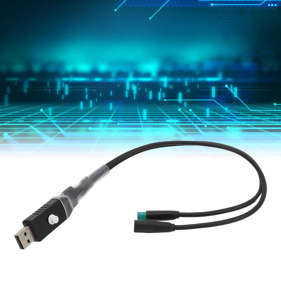 Dpofirs USB-Programmierkabel für M600 M510 Mittelmotor, Programmierkabel für Elektrofahrradmotoren m