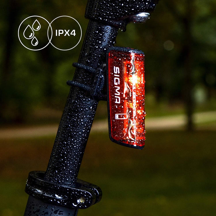 SIGMA SPORT - Blaze | LED Fahrradlicht | StVZO zugelassenes, akkubetriebenes Rücklicht mit Bremslich