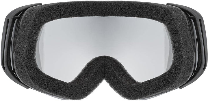 Uvex Unisex Kinder Scribble Fm Sph Skibrille (1er Pack), black/silver-clear