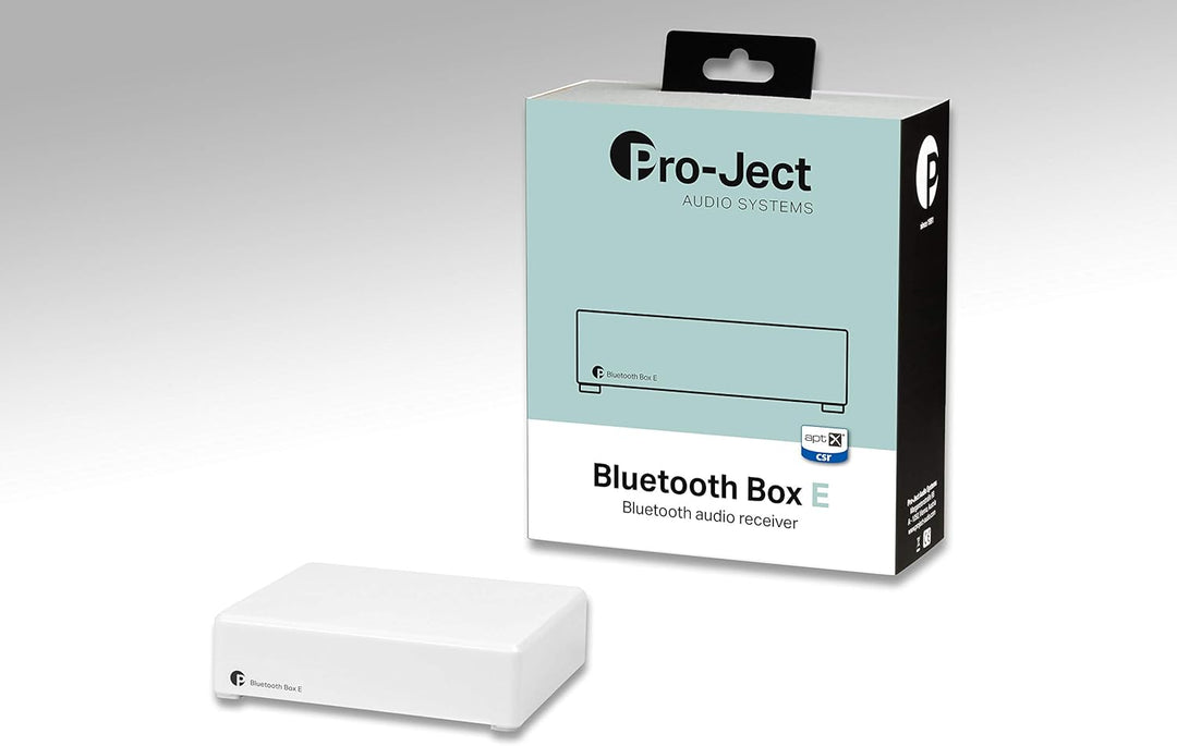 Pro-Ject BT Box E HD, High Definition BT5.0 Audioempfänger mit aptX HD, Weiss