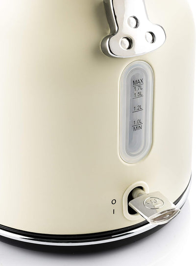 Westinghouse Lighting Retro Wasserkocher Kocher Für Wasser Mit Temperatur & Wasserstandsanzeige, Mit