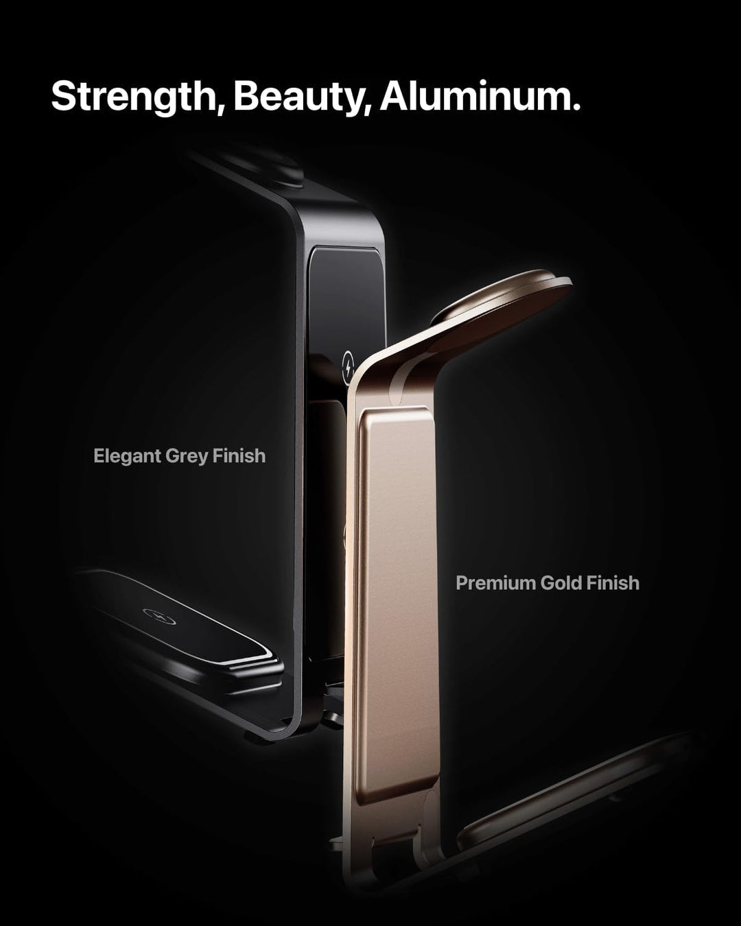 Intoval Kabellose Ladestation, 3-in-1-Ladegerät für Apple, iPhone/iWatch/Airpods, iPhone15,14,13,12