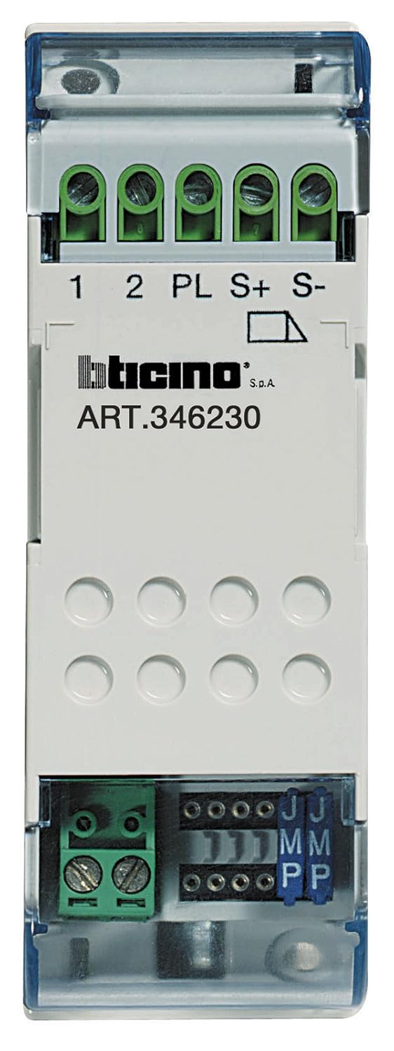 Reiheneinbau-Türöffnerrelais für Sfera Audio- und Video-Türsprechanlagen, 2-Draht & Audio-/Video-Spr