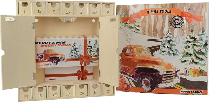 Brüder Mannesmann Holz-Adventskalender | M599930 2021, 2021