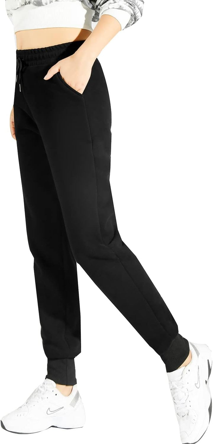 CheChury Jogginghose Damen Winter Warm Thermohose Sherpa Innenfutter Sweathose Gefüttert Sport Hosen