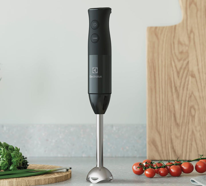 Electrolux E4HB1-6GG Stabmixer mit TruFlow Technologie, Kunststoff, 600 milliliters, Schwarz
