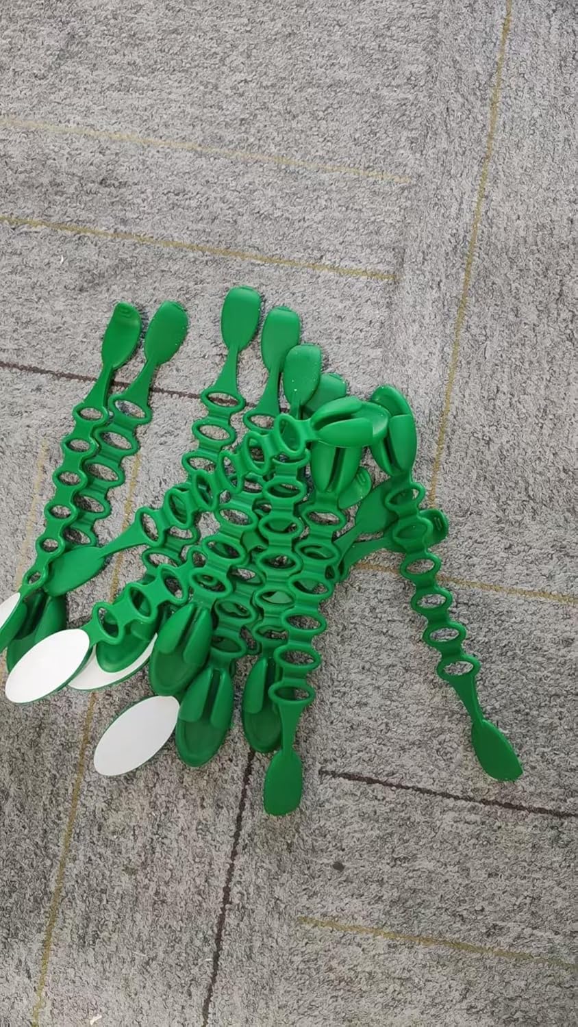 maozyiltle12 Pack weihnachtsdekoration Girlande binden Girlande Haken Kamin weihnachtsstrumpf Halter