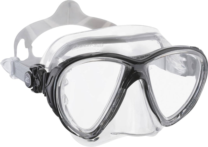 Cressi Big Eyes Evolution - Revolutionäre Erwachsene Tauchmasken Big Eyes Evolution Crystal Mask Tra