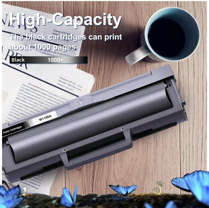 LOSMANN 106A Tonerkartuschen Kompatibel für HP 106A W1106A für HP Laser 107a 107r 107w MFP 135a 135r