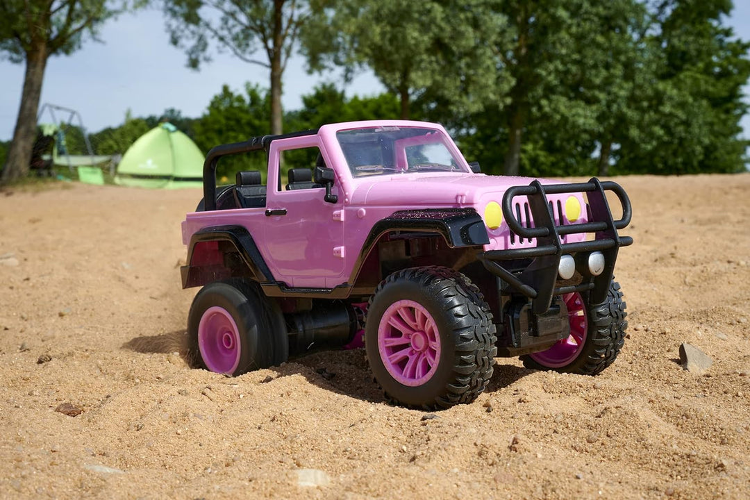 Dickie Toys – RC Girlmazing Jeep Wrangler – ferngesteuertes Auto, RC Auto, Spielzeugauto mit 2-Kanal