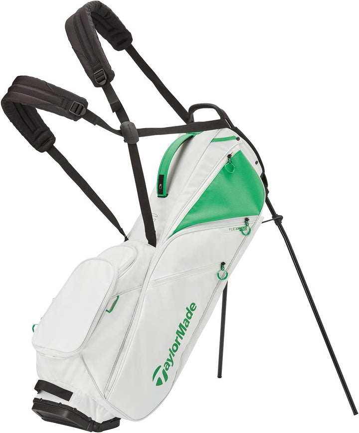 TaylorMade FlexTech Lite Standtasche 2022 Weiss, Grün, Weiss, Grün