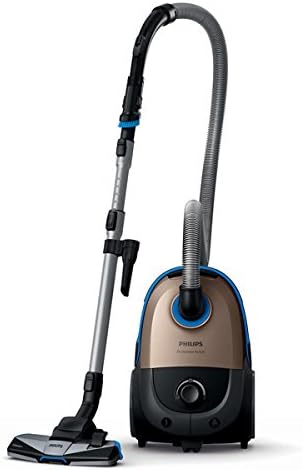 Philips 99,9 % Staubaufnahme, 900 W, Staubsauger mit Beutel FC8577/09 Kupfergrau 4 Liter TriActive+