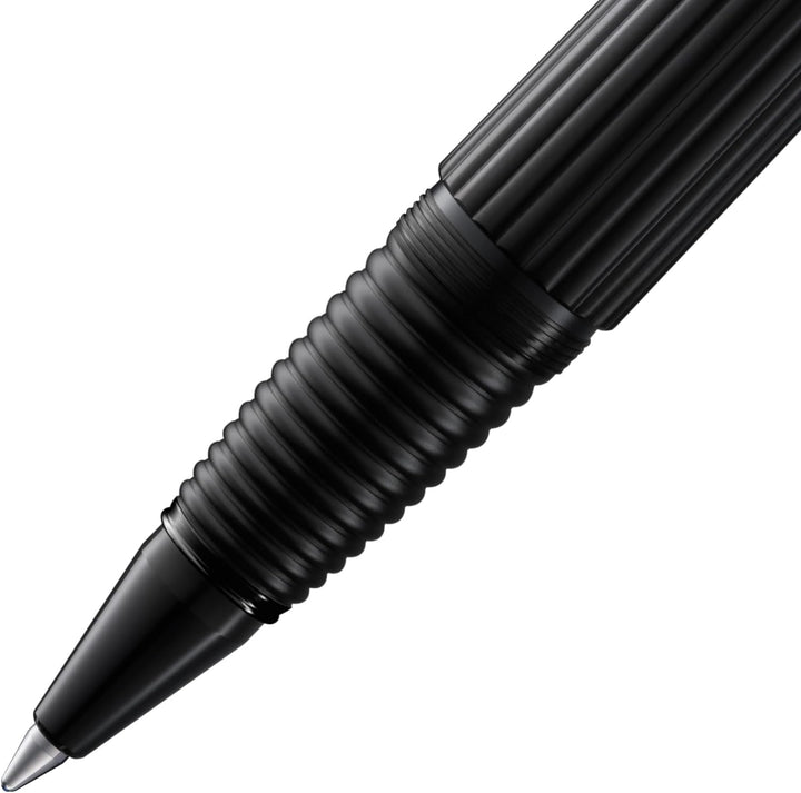 LAMY imporium Tintenroller 392 - Rollpen mit ungewöhnlichem Korpus in mattschwarzer PVD Veredelung u