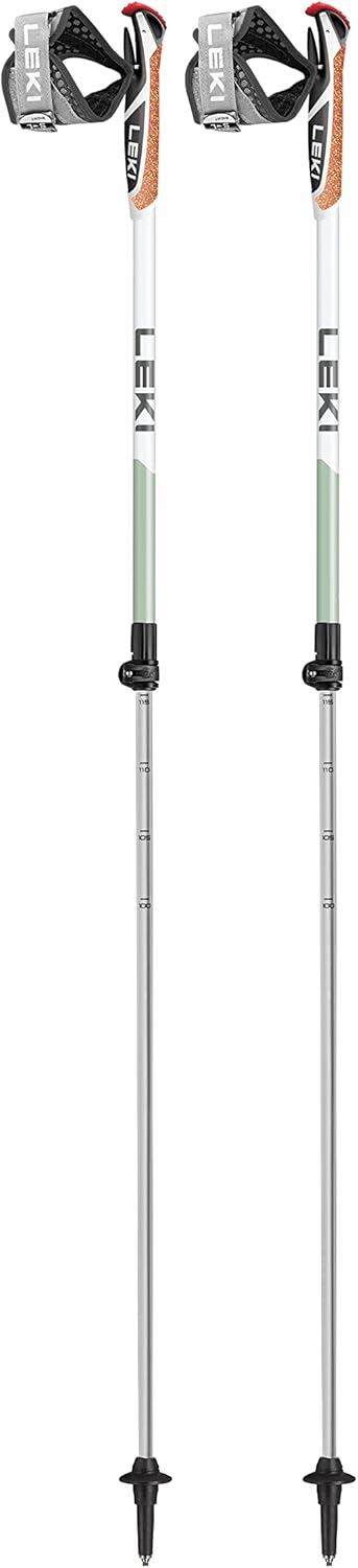 Leki Spin Shark SL Stöcke white-smokegreen, white-smokegreen