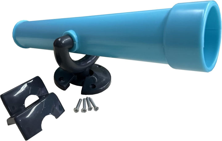 Spielturmzubehör Steuerrad + Teleskop Fernrohr + Handgriffe Spielhaus Piraten Set