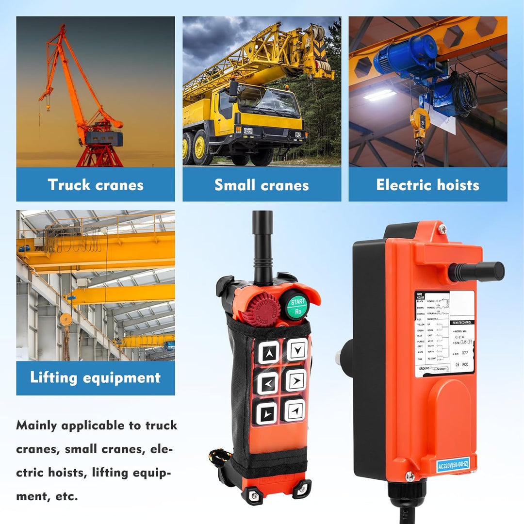 MXBAOHENG kran fernbedienung Drahtlose Kransteuerung F21-E1 220V fernbedienung kran funk Industrie k