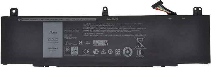 ASKC TDW5P Laptop Akku Replacement für Dell Alienware 13 R3 ALW13C ALW13C-D1738 D2718 D2728 D2738 D2