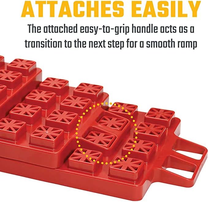 Valterra A10-0916 Stacker, (Pack of 4) , Red 4 Stück, 4 Stück