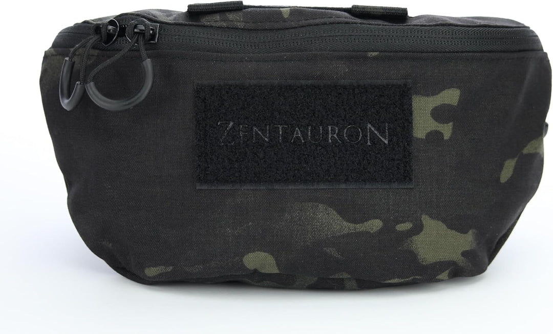 Zentauron Drop Down Pouch für Plattenträger Schutzwesten mit Fach für Weichballistik Zubehör Tasche