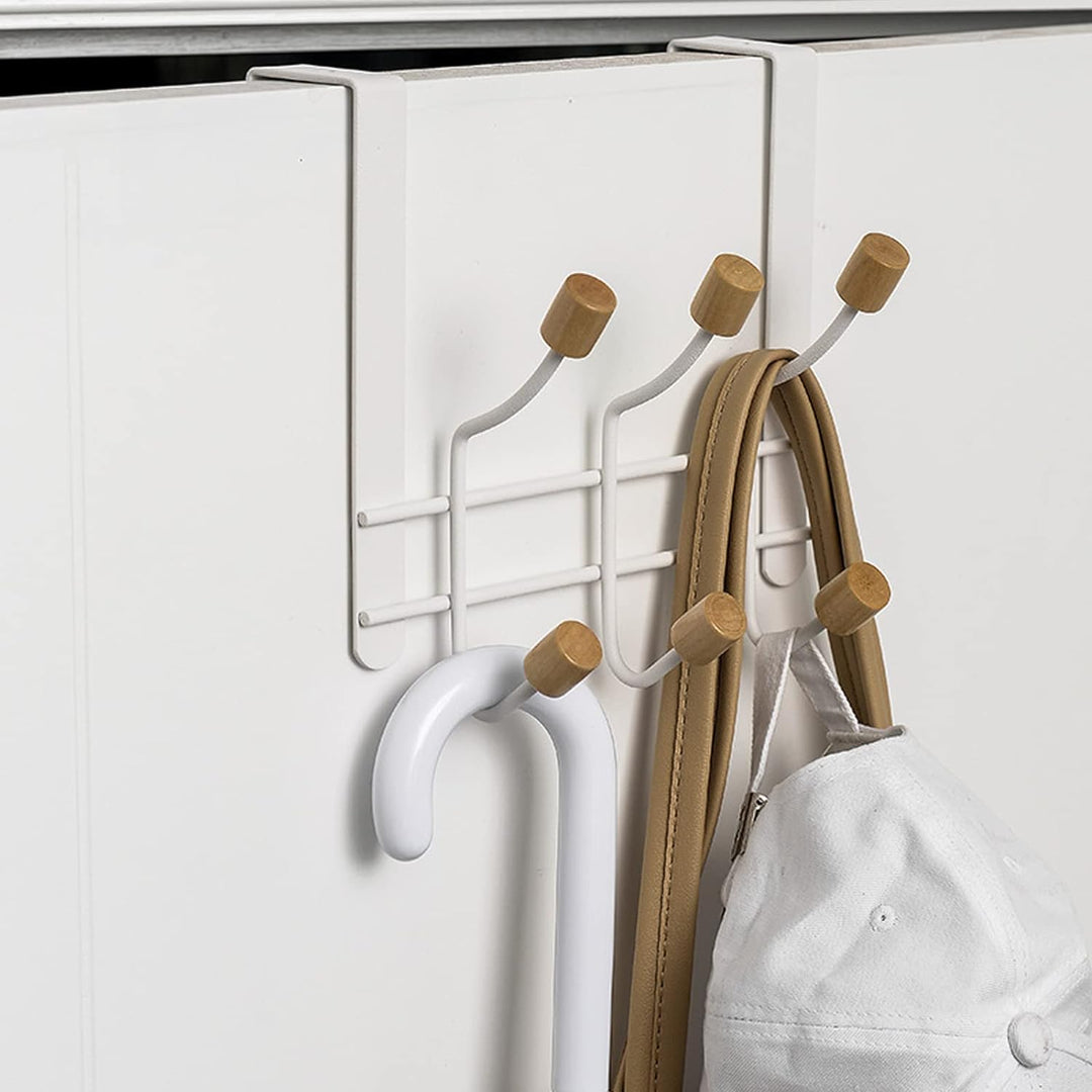 BEEK Door Hook for Hanging Coat Hooks Door Coat Hooks for Door Wardrobe Hooks Kitchen Bathroom Hallw