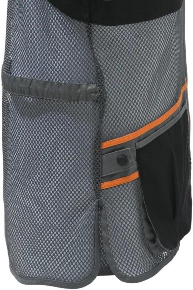 Beretta Schiessweste FULL MESH VEST Tontauben TRAP SKEET leichte Weste schwarz-grau, Grössen:M, M