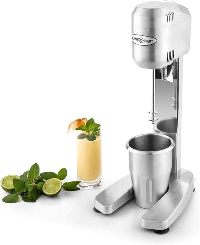 oneConcept DM-B2 Power Drink Mixer Gastro Standmixer-Barmixer für Smoothies, Cocktails, Milchshakes
