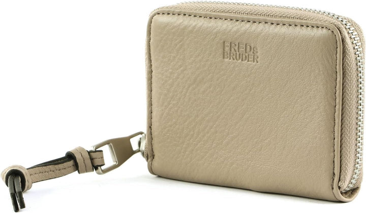 FREDsBRUDER Bloomfield Geldbörse Leder 11 cm, Good Grey, Einheitsgrösse