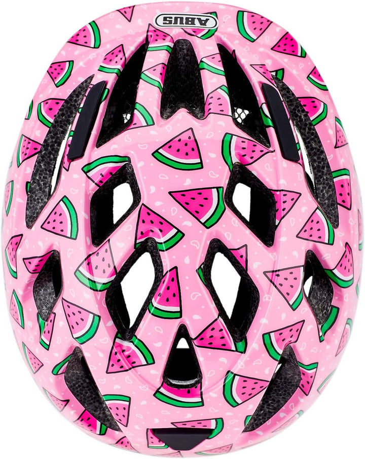 ABUS Kinderhelm Smooty 2.0 - Robuster Fahrradhelm für Kleinkinder im Beifahrersitz - für Mädchen und