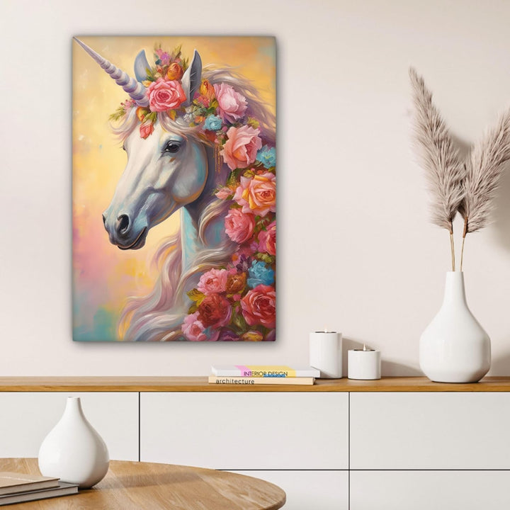 MuchoWow© Leinwandbild 60x90 cm Dekoration Wohnzimmer Bilder Aufhängen Wall Decoration Living Room W